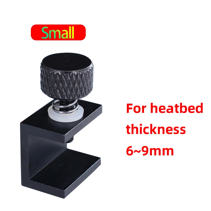 Ender 3 v2 Aluminum Adjustable Bed Glass Heatbed Clip 3D Clamp Bed