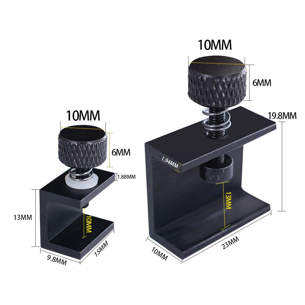 Ender 3 v2 Aluminum Adjustable Bed Glass Heatbed Clip 3D Clamp Bed