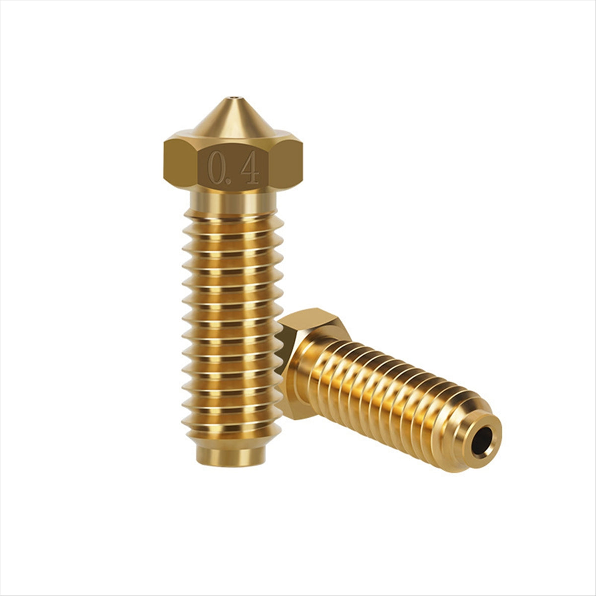 2 Sets of 0.4mm 24V 60W Hotend Kits with Brass Nozzles for ANYCUBIC Kobra 2 Series: Neo, Pro, Plus, Max