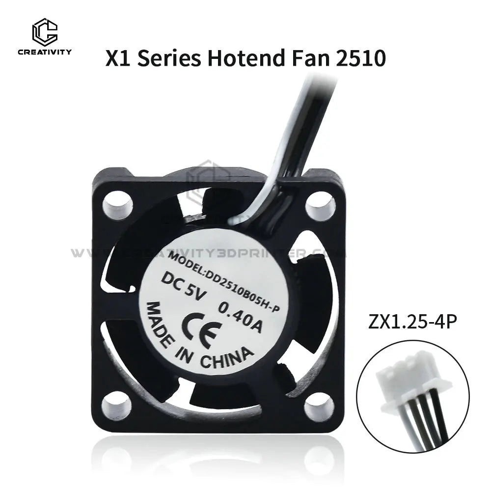 Bambulabs P1P/P1S/X1/X1C 3 Hot End Axial Fan