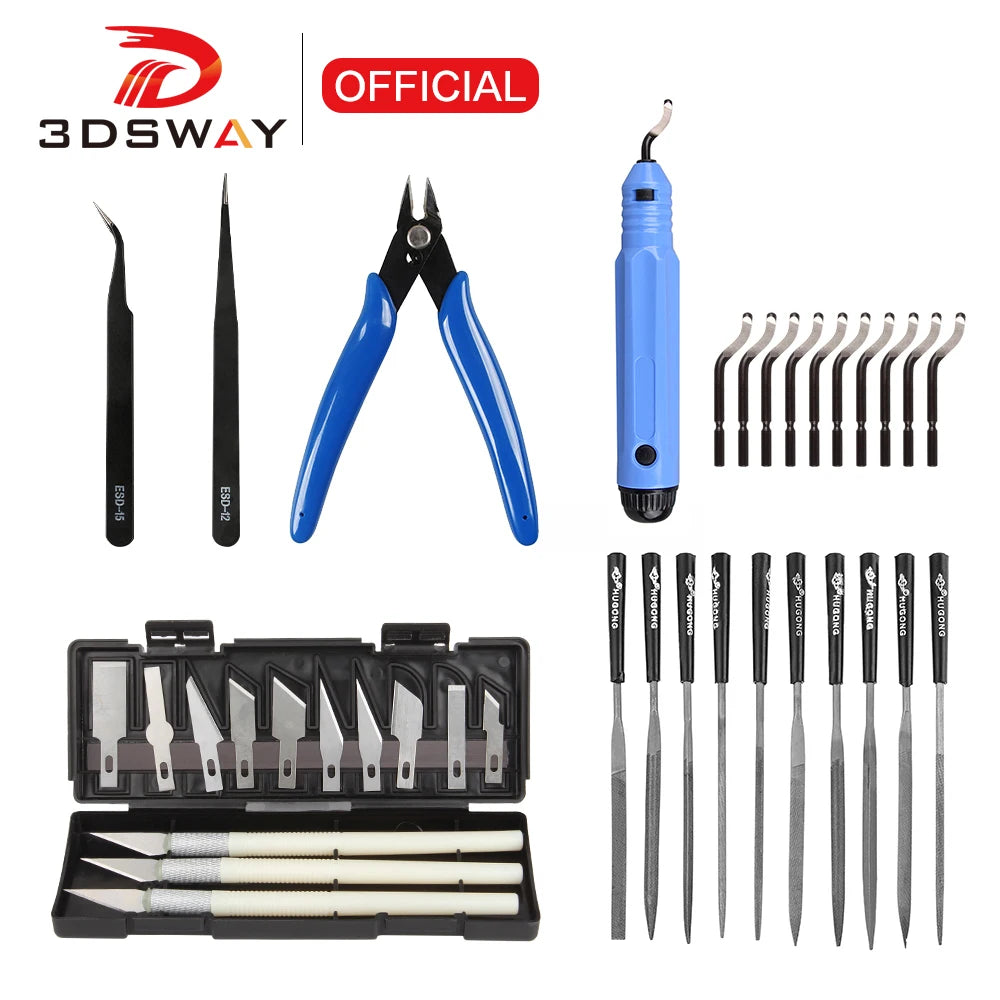 3DSWAY 3D Model Cleanup and Support Removal Kit