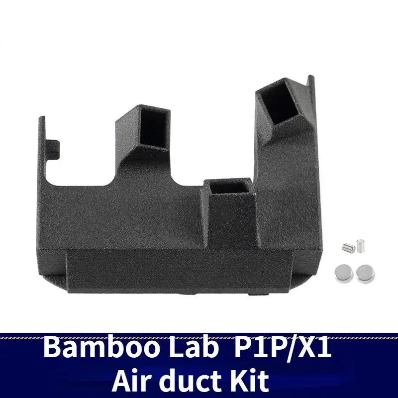 Upgraded Nylon Magnetic Printing Cooling Fan Duct for Bamboo P1P X1 Extrusion Head