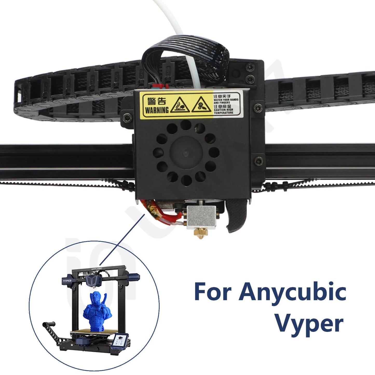 Upgraded Hotend Heated Block For Anycubic printers