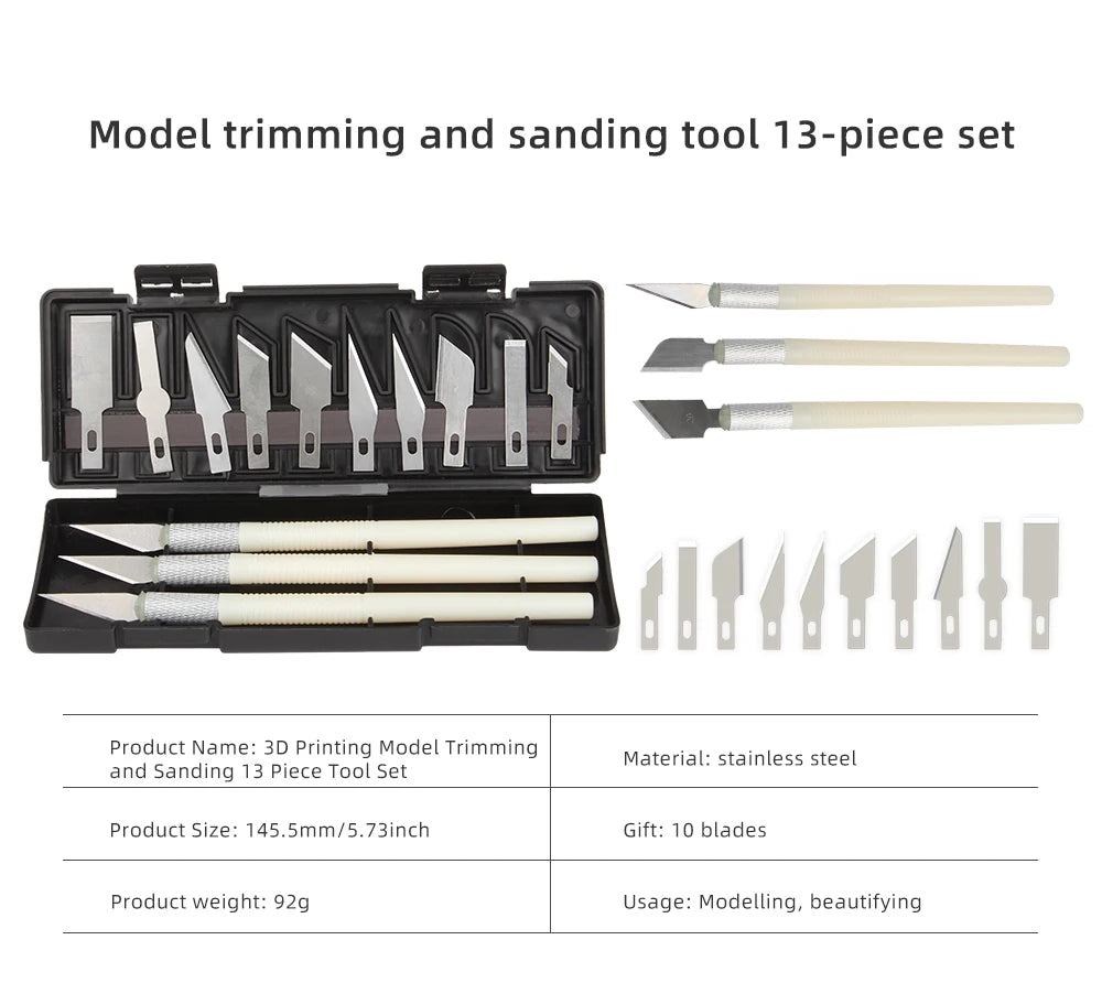 3DSWAY 3D Model Cleanup and Support Removal Kit