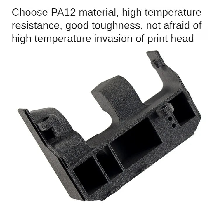 Upgraded Nylon Magnetic Printing Cooling Fan Duct for Bamboo P1P X1 Extrusion Head