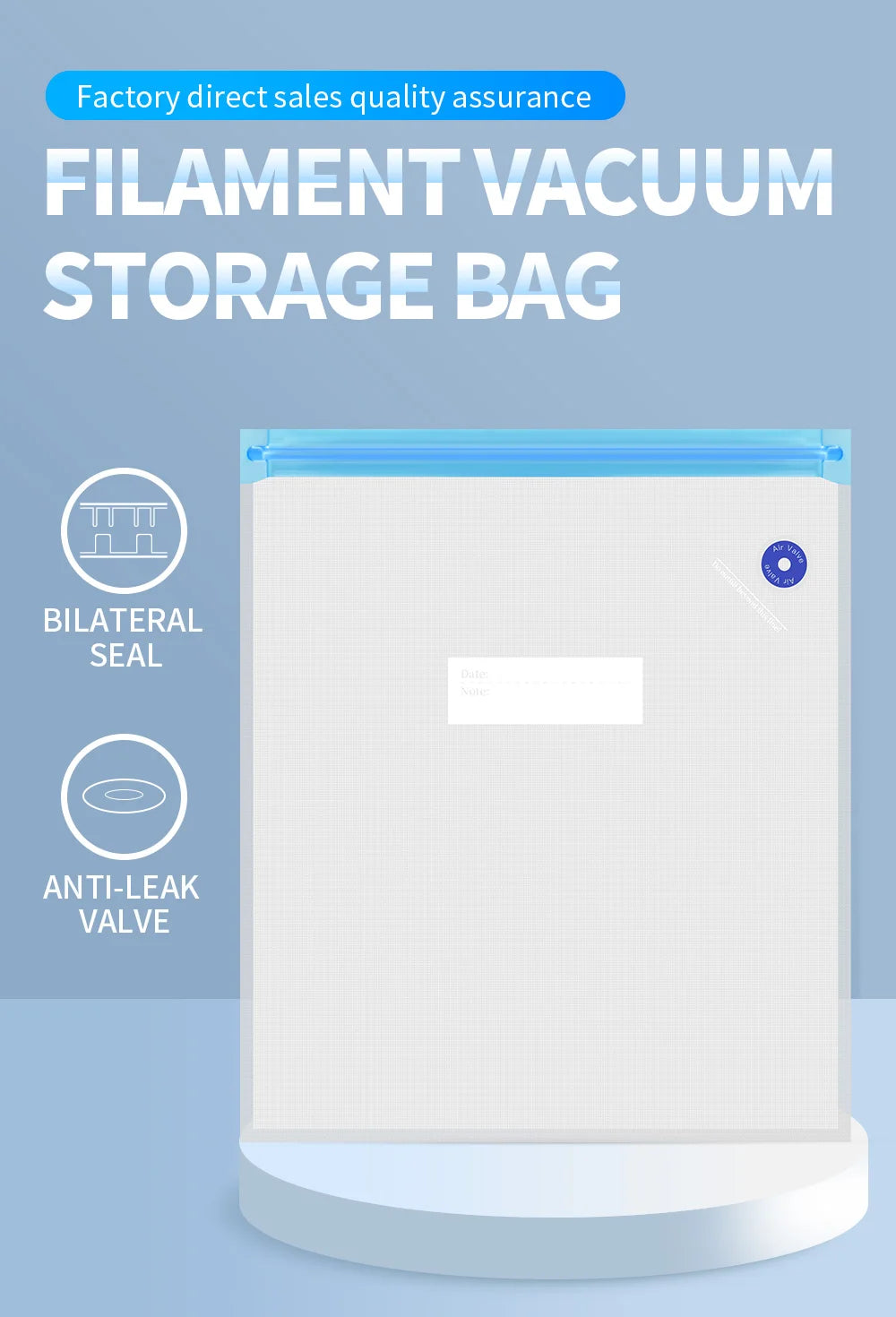 CREALITY 3D Filament Vacuum Bag Storage Bag
