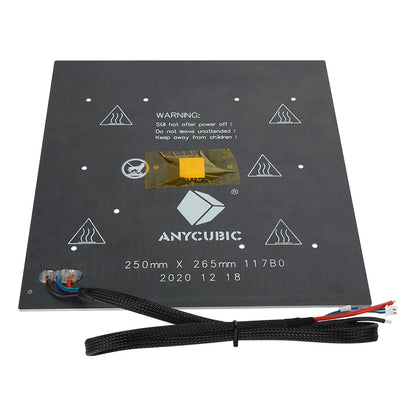 ANYCUBIC Hot Sheet for 3D Printers – Compatible with Vyper, Kobra, Kobra Plus, and Kobra 2 Max