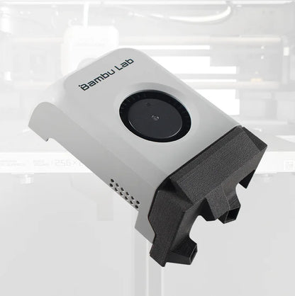 Upgraded Nylon Magnetic Printing Cooling Fan Duct for Bamboo P1P X1 Extrusion Head