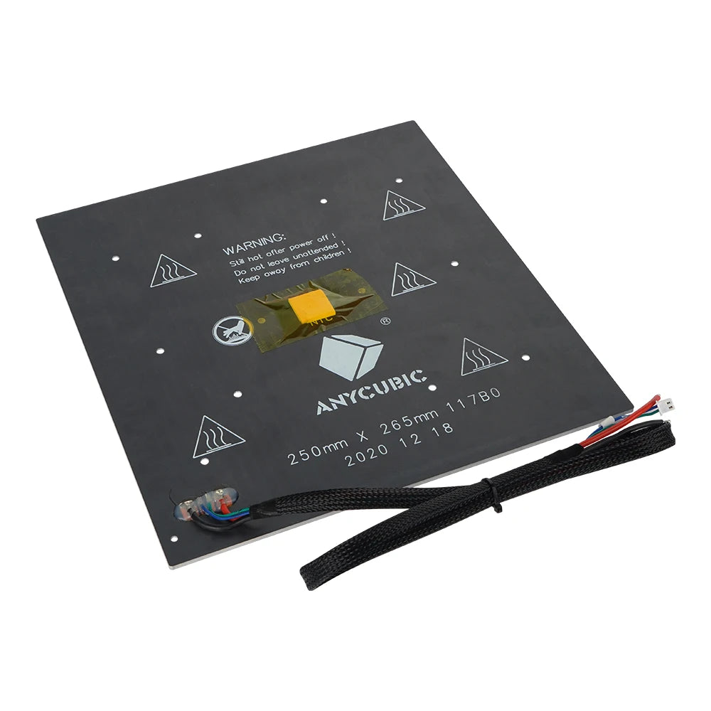 ANYCUBIC Hot Sheet for 3D Printers – Compatible with Vyper, Kobra, Kobra Plus, and Kobra 2 Max