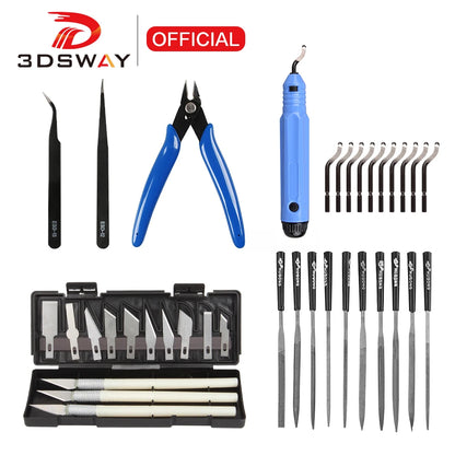 3DSWAY 3D Model Cleanup and Support Removal Kit