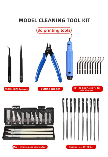 3DSWAY 3D Model Cleanup and Support Removal Kit