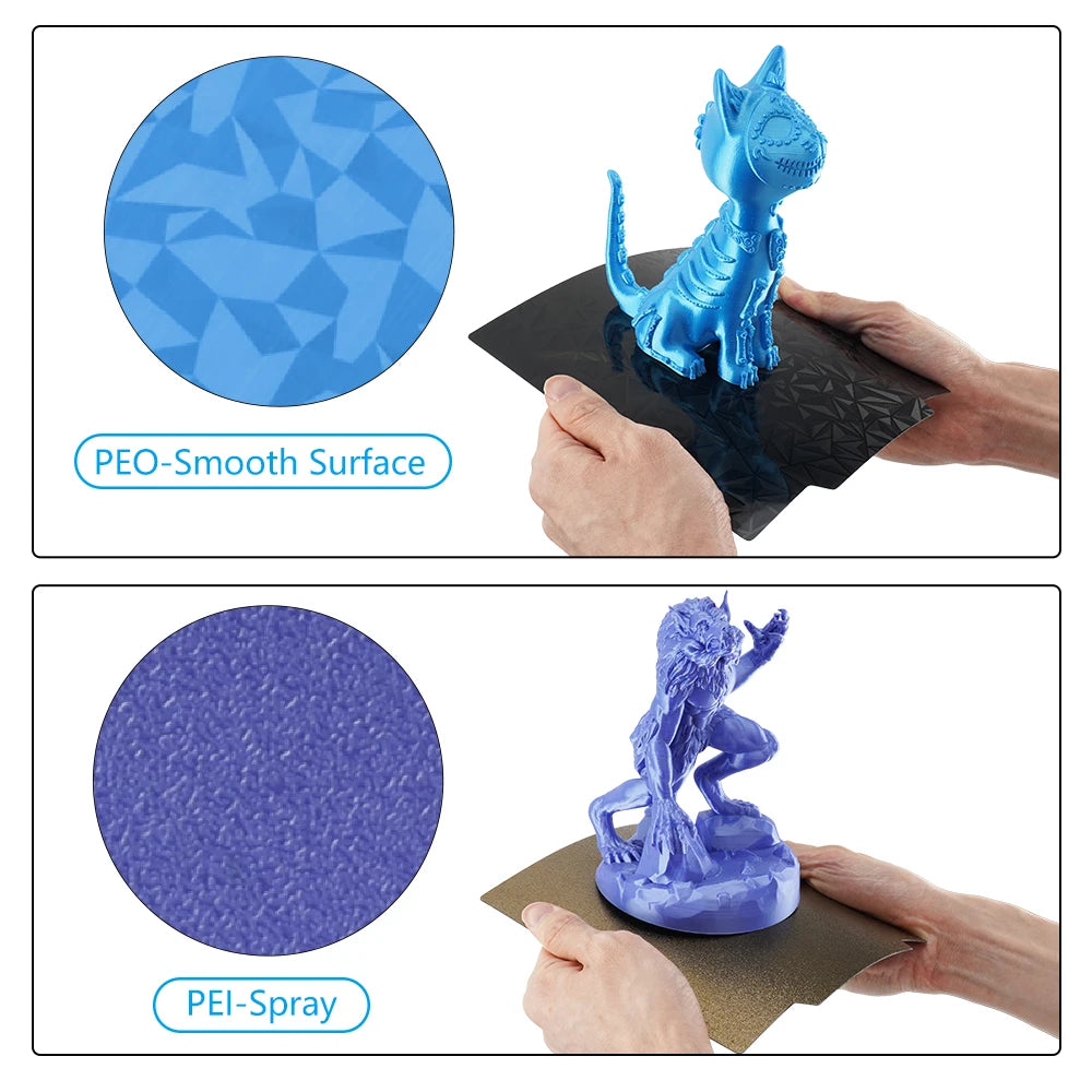 Anycubic Kobra 2 Parts Anycubic Kobra 2 Pro Heat Bed Plate 230x230 Pei Sheet Peo Plate kit