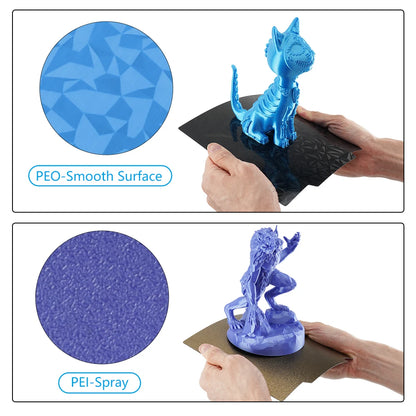 Anycubic Kobra 2 Parts Anycubic Kobra 2 Pro Heat Bed Plate 230x230 Pei Sheet Peo Plate kit