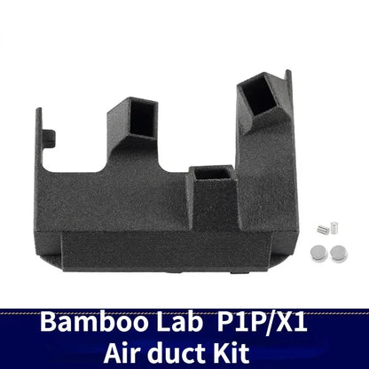 Upgraded Nylon Magnetic Printing Cooling Fan Duct for Bamboo P1P X1 Extrusion Head
