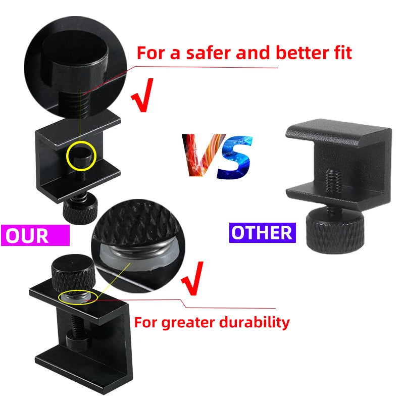 Ender 3 v2 Aluminum Adjustable Bed Glass Heatbed Clip 3D Clamp Bed