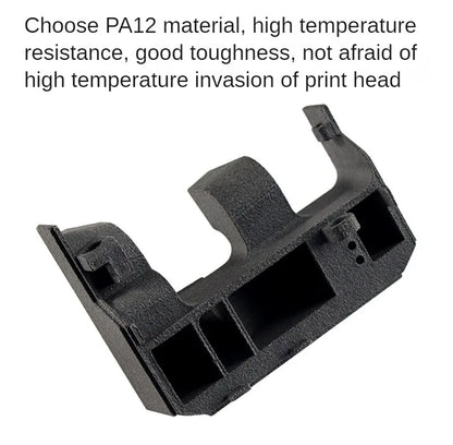 Upgraded Nylon Magnetic Printing Cooling Fan Duct for Bamboo P1P X1 Extrusion Head