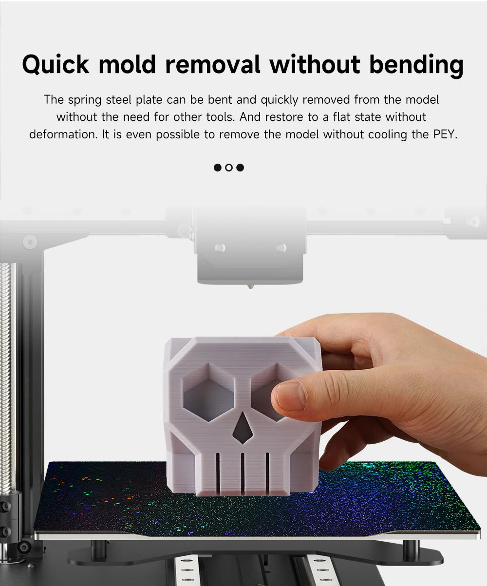 Anycubic Kobra 2 Parts Anycubic Kobra 2 Pro Heat Bed Plate 230x230 Pei Sheet Peo Plate kit