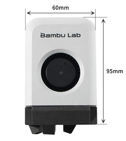 Upgraded Nylon Magnetic Printing Cooling Fan Duct for Bamboo P1P X1 Extrusion Head